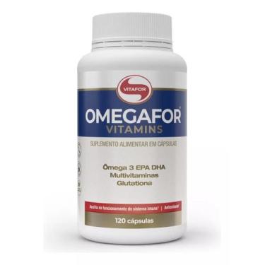Imagem de Omegafor Vitamins Com Ômega 3 120 Cápsulas  Vitafor
