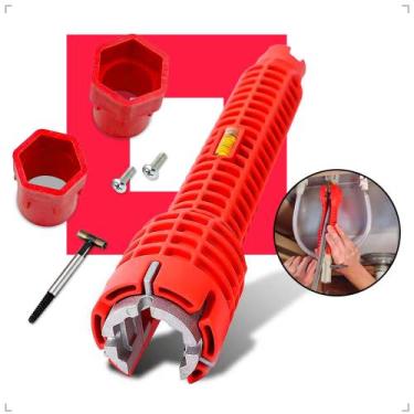 Imagem de Chave Hidráulica Instalação Torneiras Pia Banheiro Lavatório Filtro Ca