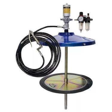 Imagem de Bomba Para Graxa Propulsora Pneumática 200KG Com Tampa e Mangueira 8971 BREMEN