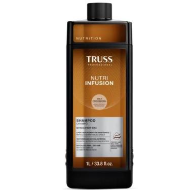 Imagem de Shampoo Truss Nutri Infusion 1L Limpeza Suave Nutrição e Blindagem par