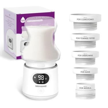 Imagem de Aquecedor de mamadeiras portátil WERBME Fast Heating para viagens de b