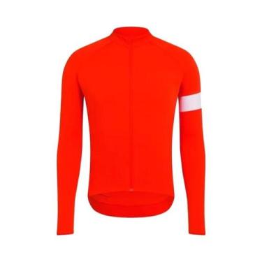 Imagem de Camisa Térmica de Ciclismo Masculina - Manga Longa para Inverno, Taman