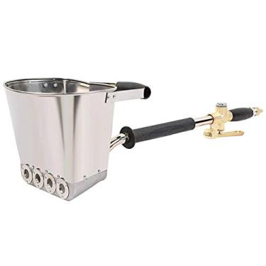Imagem de Beduan 4 Jet Pneumatic Cement Mortar Spray Gun Plaster Stucco Automatic Air Panting Tool for Wall, 1pcs