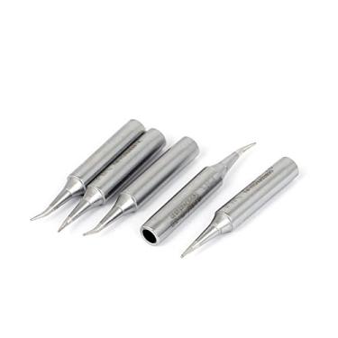 Imagem de uxcell a15082500ux0154 900M-T-IS Rework Station Tool Curved Soldering Solder Iron Tip 5pcs (Pack of 5)