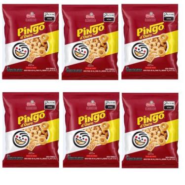 Imagem de Kit 20 mini salgadinhos Pingo Douro Bacon De 30g Elma chips - Pepsico