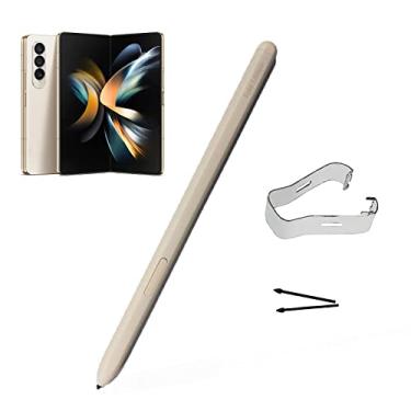 Imagem de Caneta de substituição para Galaxy Z Fold 4 5G para Samsung Galaxy Z Fold 4 5G S Pen Galaxy S Edition Touch Stylus apenas com pontas (bege)