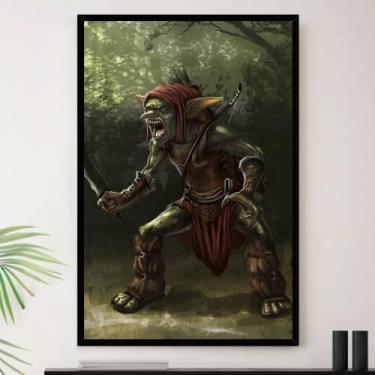 Imagem de Genérico, Quadro Goblin Duende Filme Decorativo A4 23x33cm