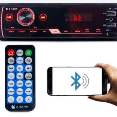 Imagem de Rádio E- Tech Premium 2usb Bluetooth Sd