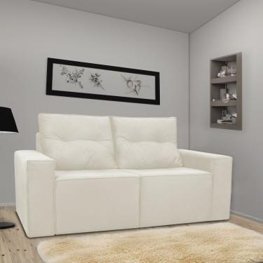 Imagem de Sofá 2 Lugares Onix 1,80m Para Sala Confortavel Sued Herrero Cor:bege