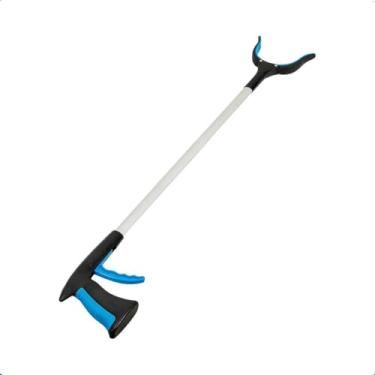 Imagem de Pegador de Objetos com Ímã na Ponta – 83cm, Cabeça Giratória 360°, Ergonômico e Leve, Ideal para Idosos e Coleta de Objetos em Locais de Difícil Acesso