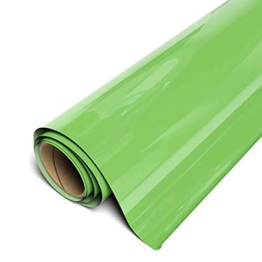 Imagem de Siser EasyWeed HTV Rolo de 30 cm x 7,6 m - Vinil de transferência de calor para ferro, Green Apple, 1