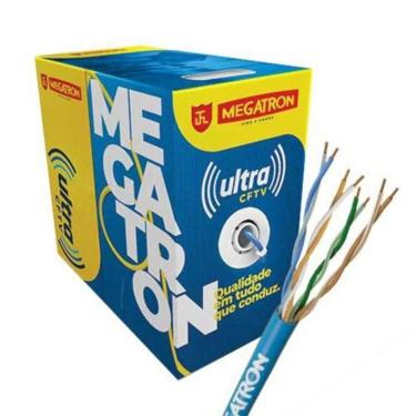 Imagem de Cabo Ultra Cftv 4px24awg 300m Megatron Branco - Cx - 300