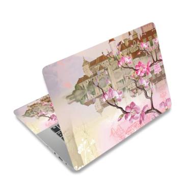 Imagem de NXZGO Pink Plum 12,1 13 13,3 14 15,4 15,4 15,6 polegadas Adesivo adesivo para laptop, adesivos fofos de netbook para notebook, capa de vinil universal para laptop, protetor de arte à prova d'água