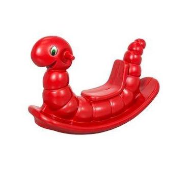 Imagem de Brinquedo Gangorra Cavalinho Nhoca  Centopeia Colorida em Plástico  Id