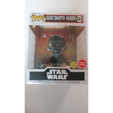 Imagem de Funko Pop! Disney Star Wars: Red Saber Series Vol.1 - Darth Vader (Glows in The Dark) (Edição Especial) #523 Boneco de vinil Bobble-Head