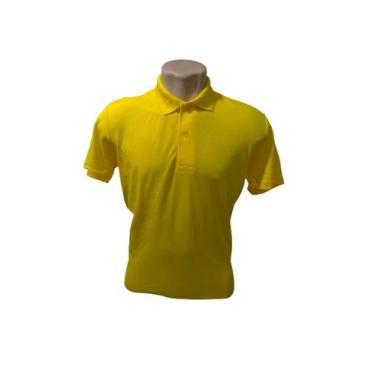 Imagem de Camisa gola polo malha piquet - Camisas Rio, Amarelo, M
