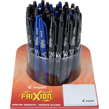 Imagem de PILOT FriXion Canetas esferográficas apagáveis e recarregáveis, ponta fina, tintas de cores sortidas, embalagem com 48 unidades (5901)