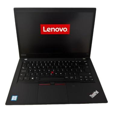 Imagem de Notebook de 14 polegadas ThinkPad T480 LCD Intel Core i5 (8ª geração) i5-8350U Quad-core (4 núcleos) 8GB DDR4 SDRAM 256GB SSD in-Plane Switching (IPS) modelo de tecnologia 20L50011US