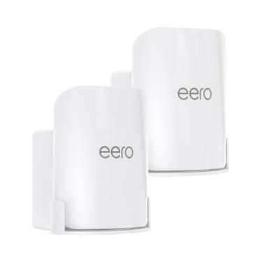 Imagem de QUIDDITY Kit de montagem de parede eero Pro 7 – Suporte de tomada e suporte de parede para economia de espaço e gerenciamento de cabos, compatível com roteador eero Pro 7 Tri-Band Mesh Wi-Fi 7