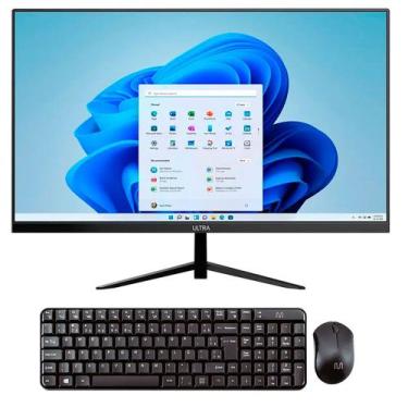 Imagem de Computador Multi All in One 4GB 23,8 W11 120GB SSD UB840, Preto, Bvolt