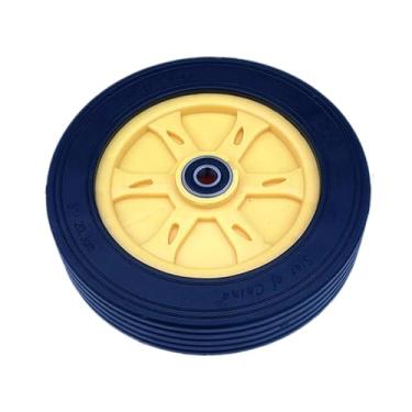 Imagem de kowaku Roda de triciclo infantil, pneu de reposição para triciclo, componentes educacionais estáveis ​​para triciclos, conjunto de rodas de bicicleta para, Roda Traseira