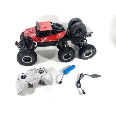 Imagem de Carrinho de controle remoto recarregavel climber challenger 06 rodas 4
