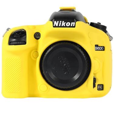 Imagem de Capa de Silicone para Nikon D600 e D610 (Amarela) - Discovered