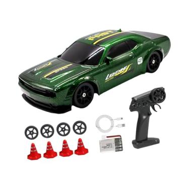 Imagem de Kokiya Carro de controle remoto 1/43 RC Speed ​​Car, escala 1/43, carros de corrida Drift, mini brinquedo RC, Verde