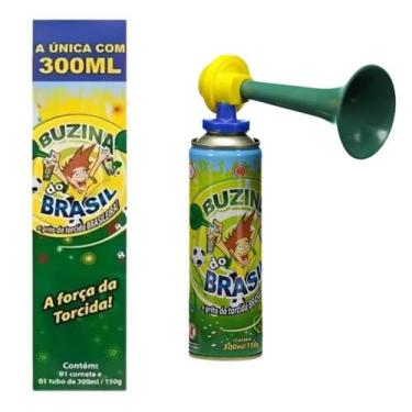 Imagem de Buzina Da Alegria A Gás Spray Corneta 300ml Carnaval Jogos - Buzina Br