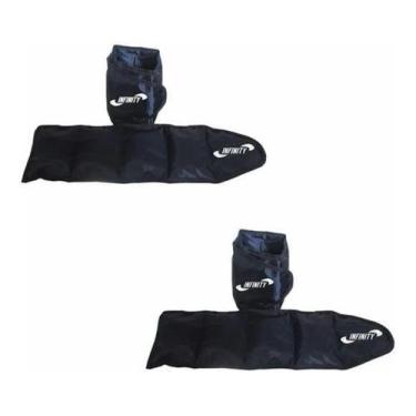 Imagem de Peso Para Perna Tornozeleira Profissional Kit 2Kg - 5Kg Par - Infinity