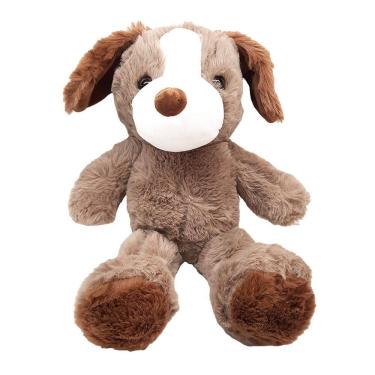 Imagem de Pelúcia Animalzinho Cachorro Marrom 35cm R3395 - BBR Toys