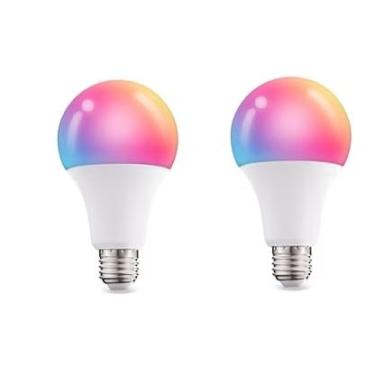 Imagem de Lâmpada Smart Wi-Fi + Bluetooth 15 W RGB e Luz Branca (Quente/Fria) – 16 M Cores, Compatível com Tuya/Smart Life, Alexa e Google Assistente, Bocal E27 (Bivolt)