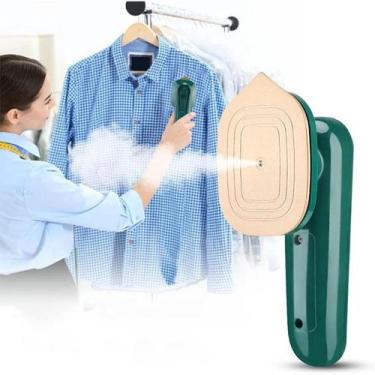 Imagem de Mini Ferro Portatil De Passar Roupa Para Viagem Bivolt 110v e 220v Alt