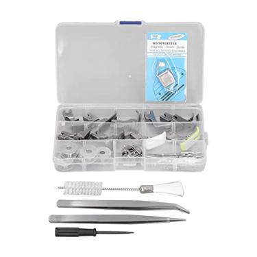 Imagem de Máquina de costura Munefe, conjunto de pés prensados, kit de máquinas de costura, adequado para todos os projetos de costura