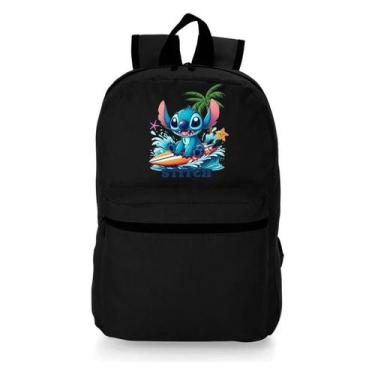 Imagem de Bolsa Mochila Escolar Academia Reforçada Volta Aulas - Bellvi, Preto s