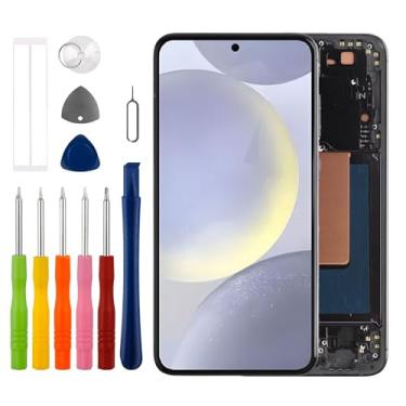 Imagem de Tela TFT compatível com Samsung Galaxy S24+ SM-S926B Tela LCD de 6,7 polegadas Montagem digitalizador com kit de ferramentas de reparo, sem função de impressão digital