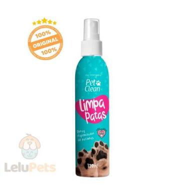 Imagem de Higienizador Limpa Patas Pet Clean para Cães e Gatos 120 ml