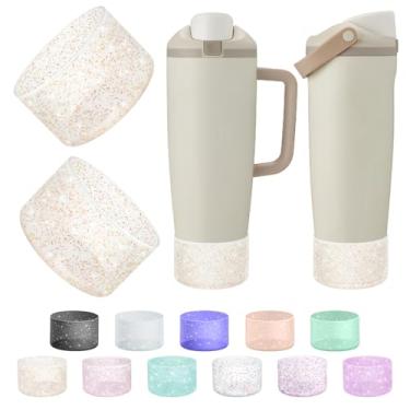 Imagem de BKBY 2 peças de bota de silicone compatível com Owala 850 g e 1,134 g FreeSip Sway garrafas e copos, capa protetora antiderrapante para copo Freesip Sway