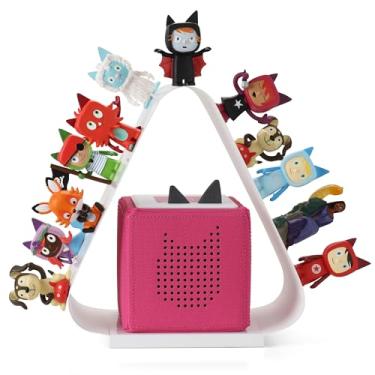 Imagem de Prateleira de exibição triangular para estante Tonies, para boneco Tonie – Prateleira de metal para personagens Tonie Box, decorações de quarto infantil e presentes