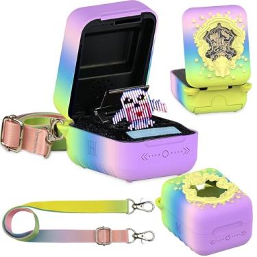 Imagem de JCHPINE Silicone Cover Case for Wizarding World Harry Potter Bitzee Interactive Toy Digital Pet, Protective Cover for Harry Potter Bitzee Virtual Electronic Pets (Rainbow)