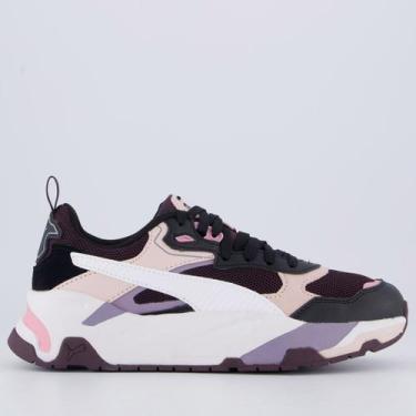 Imagem de Tênis Puma Trinity Feminino Roxo e Preto, 36