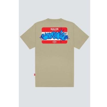 Imagem de Camiseta Chronic 3882 Salve - Kaki Tamanho:GG;Cor:;Genero:Masculino-Masculino