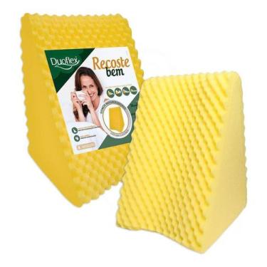 Imagem de Travesseiro Almofada Recoste Bem Duoflex + Capa C/ Zíper Triangulo, 1 