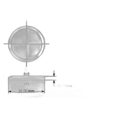 Imagem de Pilhas Moeda Duracell CR2016 3V - Kit com 2 Unidades
