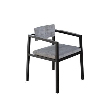 Imagem de Poltrona Noah Fixa C-4 Pés 78 X 60,5 X 60,5 Cm. Lautrec Cinza Lautrec Cinza