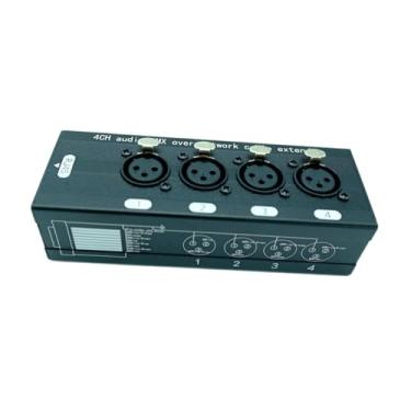 Imagem de Generic Cable Extender Cable Multi Network Compact Adapter Ethernet Box 4 canal para microfones de estúdio, Xlr 36 Fêmea