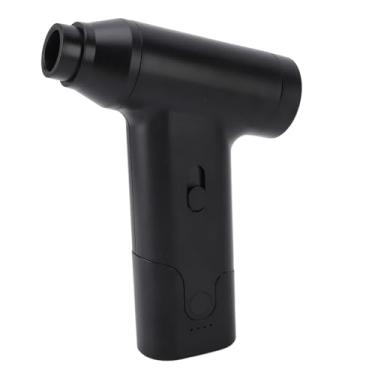 Imagem de Luqeeg Espanador de Ar Elétrico, 6 Conectores Comprimido Sem Fio Soprador de Mão, Limpador de Teclado | Aspirador de Pó para Limpeza de Teclados Câmeras Colchões de Ar Barcos