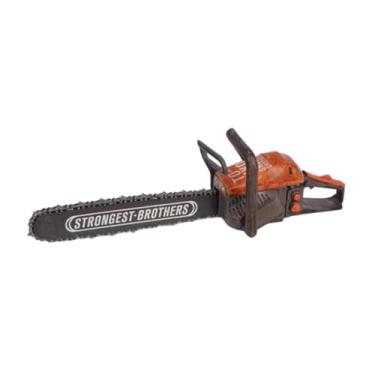 Imagem de MERIGLARE Modelo de motosserra em escala 1/6, decoração, modelo de serra portátil, acessórios fotográficos realistas, mini acessórios resistentes, minúsculos