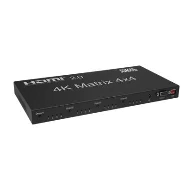 Imagem de Matrix HDMI 4x4 4k 3d - Sumay Sm-mx4.4