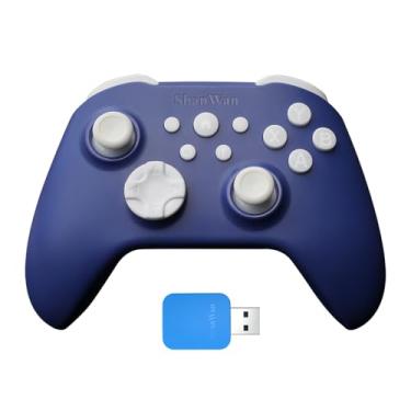 Imagem de ShanWan Controle sem fio, adequado para iPhone, Android, PC, Switch/Lite/OLED/Switch 2 Pro, adequado para controle remoto de joystick, suporta despertar, eixo de giroscópio, turbo, vibração dupla e